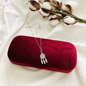 New! Sterling Sliver Dream Catcher Necklace